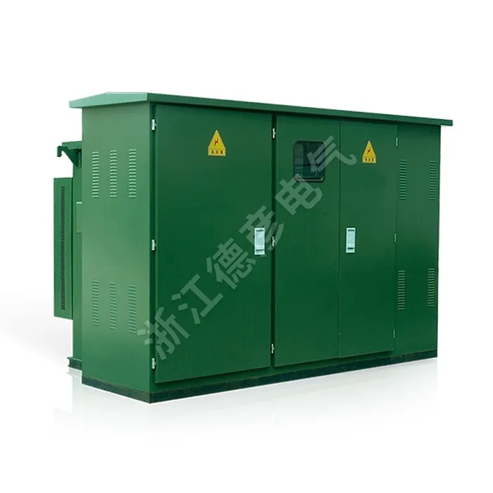 Sottostazione box-type prefabbricata in stile americano